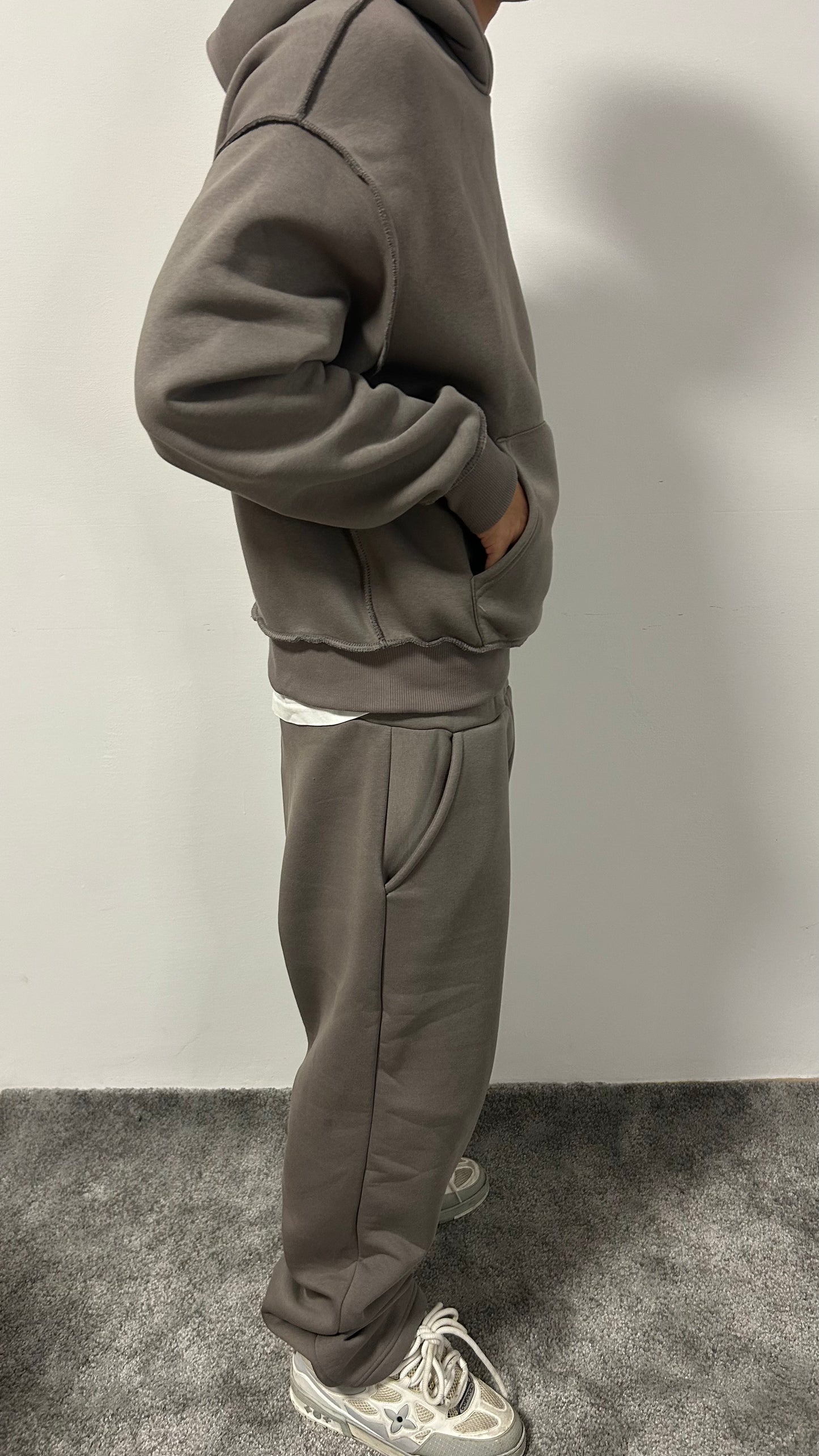 COORDINATO TUTA PREMIUM GRIGIO PIOMBO