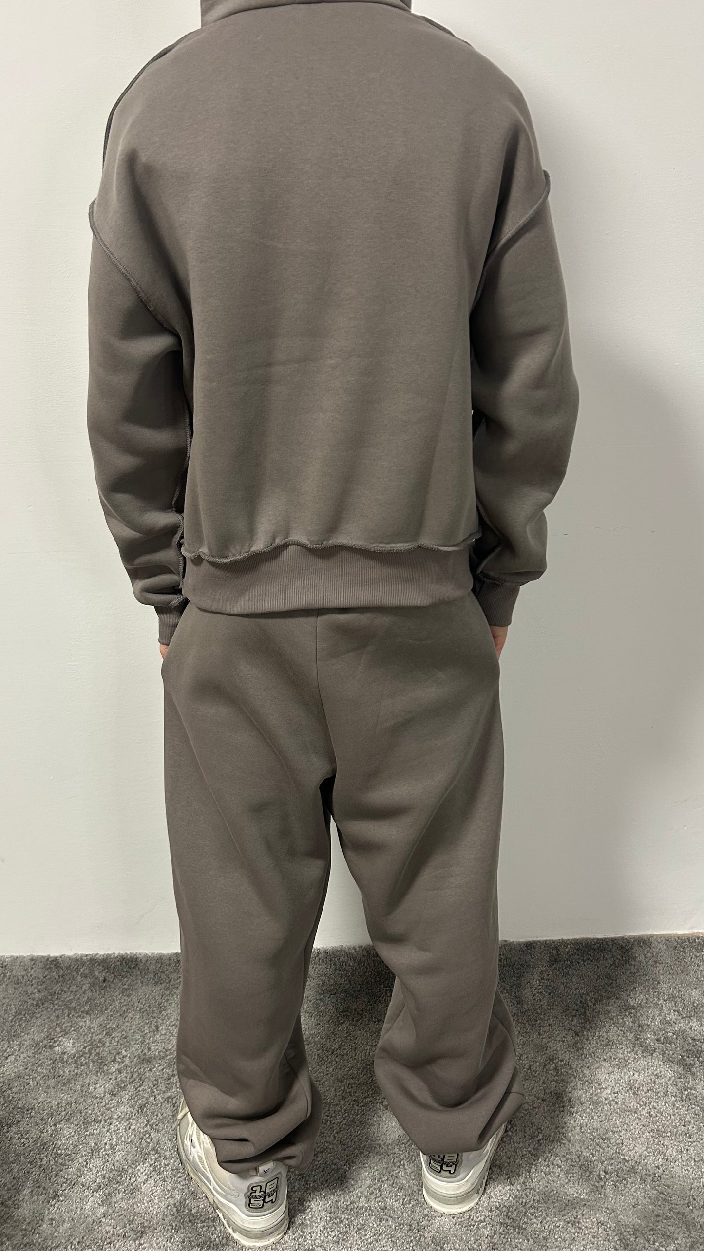COORDINATO TUTA PREMIUM GRIGIO PIOMBO