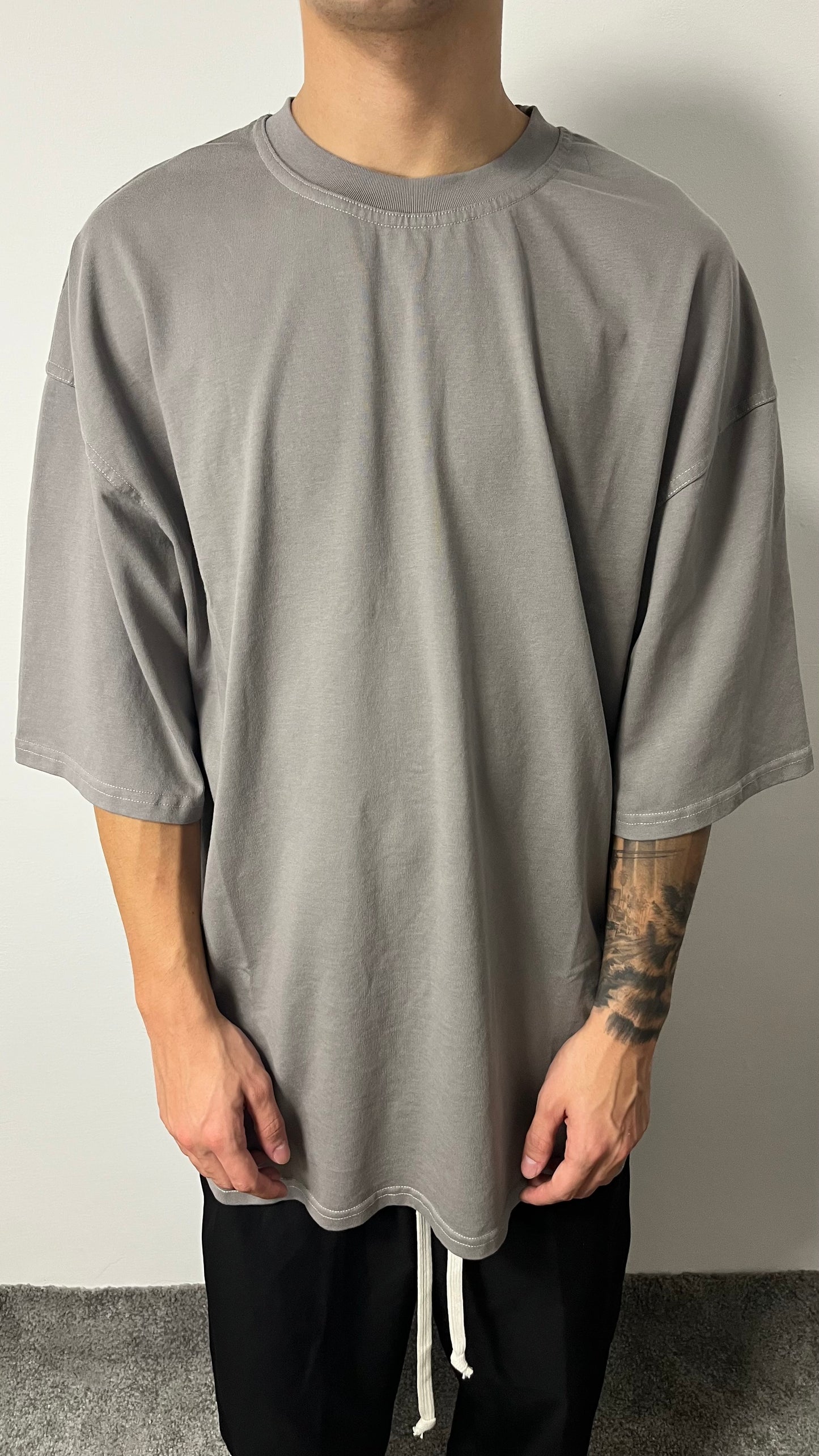 T-SHIRT OVERSIZE GHIACCIO