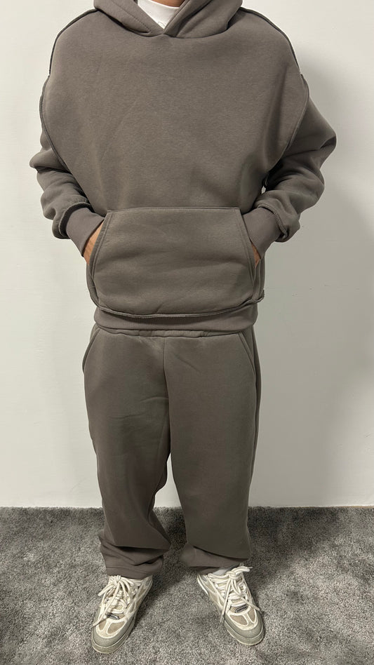 COORDINATO TUTA PREMIUM GRIGIO PIOMBO